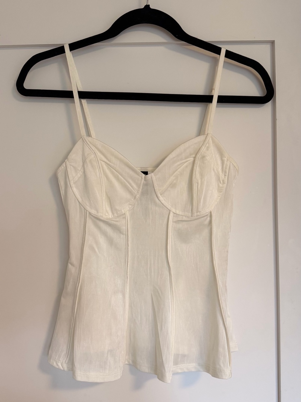 H&M Divided Bustier Cami Top with Thin Straps